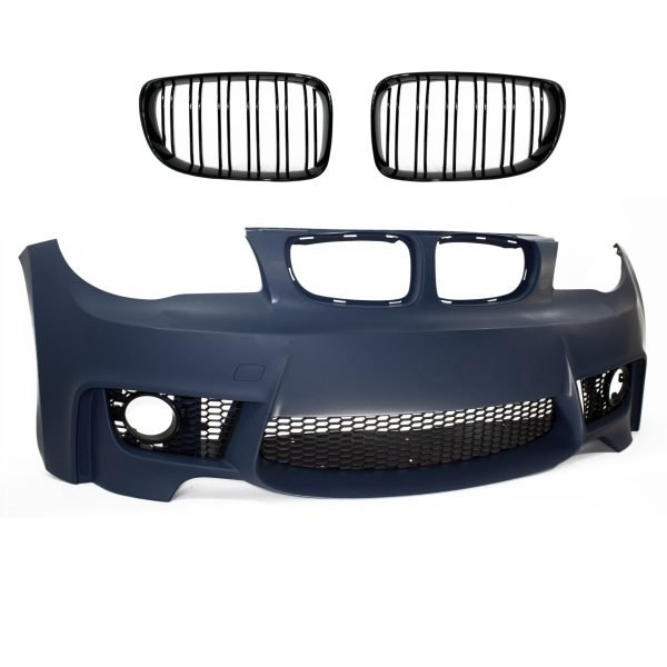 Front bumper in sports design suitable for BMW 1er E81, E82, E87 and E88 year 2004 - 2011 - Slika 4