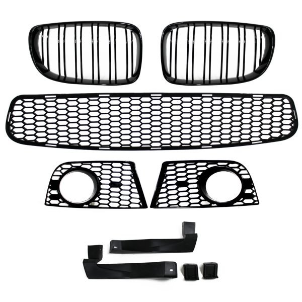Front bumper in sports design suitable for BMW 1er E81, E82, E87 and E88 year 2004 - 2011 - Slika 3