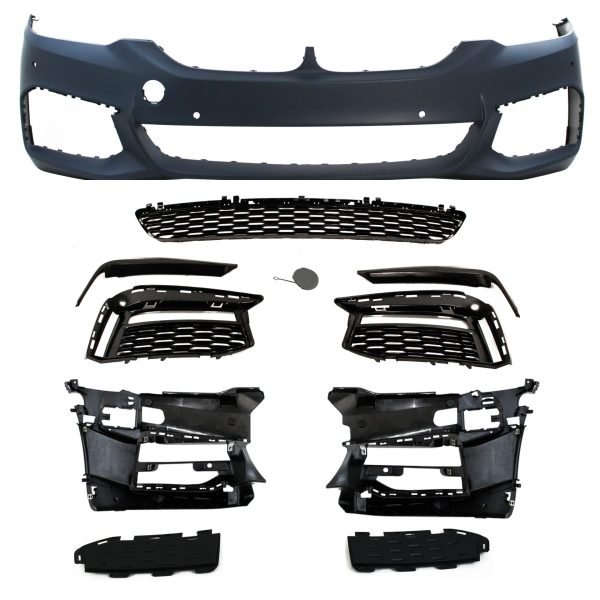 Body Kit in sport design incl. Side skirts with PDC holes suitable for BMW 5 series G30, 2017+ - Slika 4