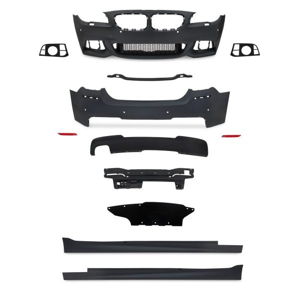 Body Kit in sport design incl. Side skirts with PDC holes suitable for BMW 5 series F10 LCi year 2013-2017
