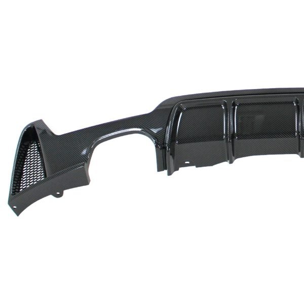 Rear diffuser in sports carbon look suitable for BMW 4er F32, F33 and F36 2013-2021 - Slika 2