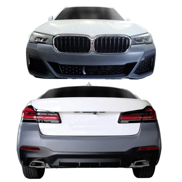 Body Kit in sport design incl. Side skirts with PDC / ACC holes for BMW 5 Series G30 LCI 2020-