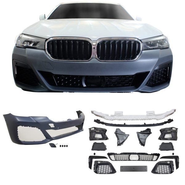 Body Kit in sport design incl. Side skirts with PDC / ACC holes for BMW 5 Series G30 LCI 2020- - Slika 4