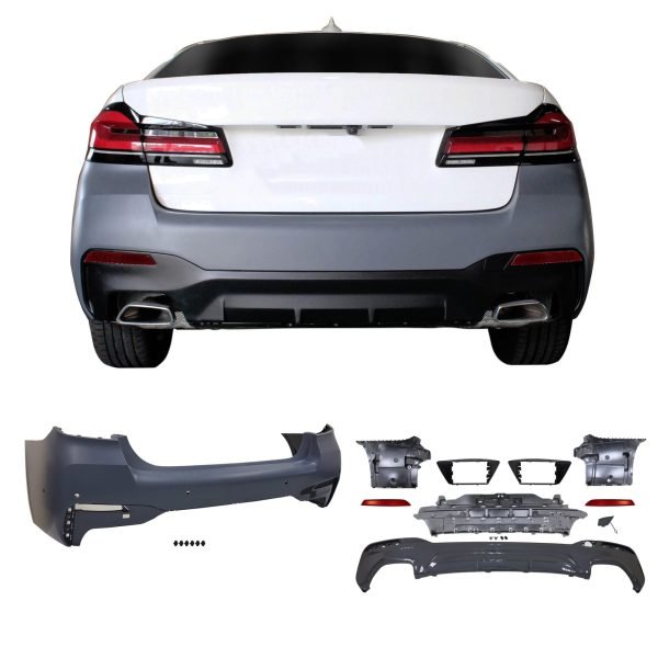 Body Kit in sport design incl. Side skirts with PDC / ACC holes for BMW 5 Series G30 LCI 2020- - Slika 3