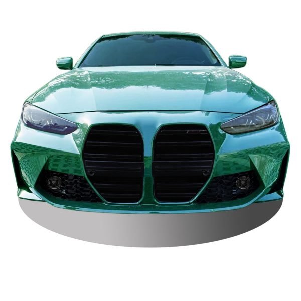 Front bumper in sport design with PDC and foglight holes suitable for BMW 4 Series, G22, 2020-