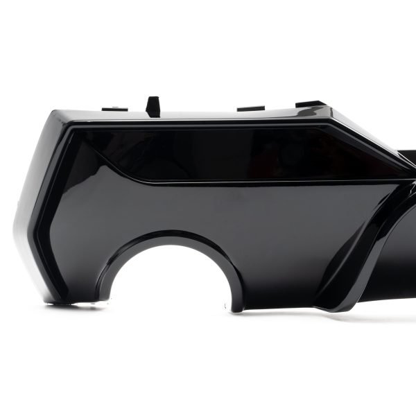Rear diffusor, black gloss suitable for BMW series 4 G22/G23 420/430 - Slika 2