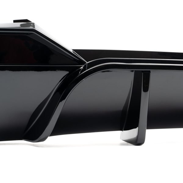 Rear diffusor, black gloss suitable for BMW series 4 G22/G23 420/430 - Slika 6