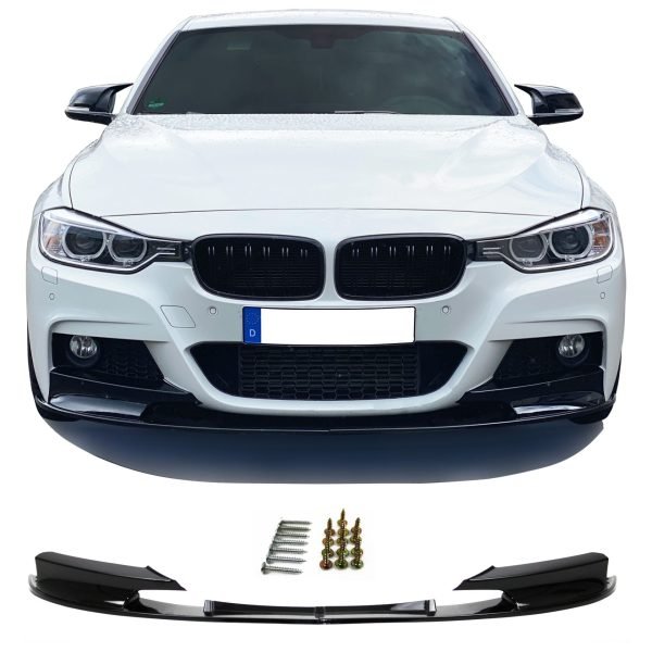 Front spoiler lip suitable for BMW F30, F31, 10/2011-2019 (only for M-Paket)