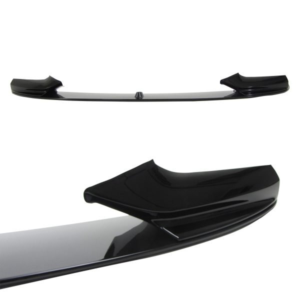 Front spoiler lip glossy suitable for BMW 5 F10 01/10-06/13 + F11 Touring 04/10-