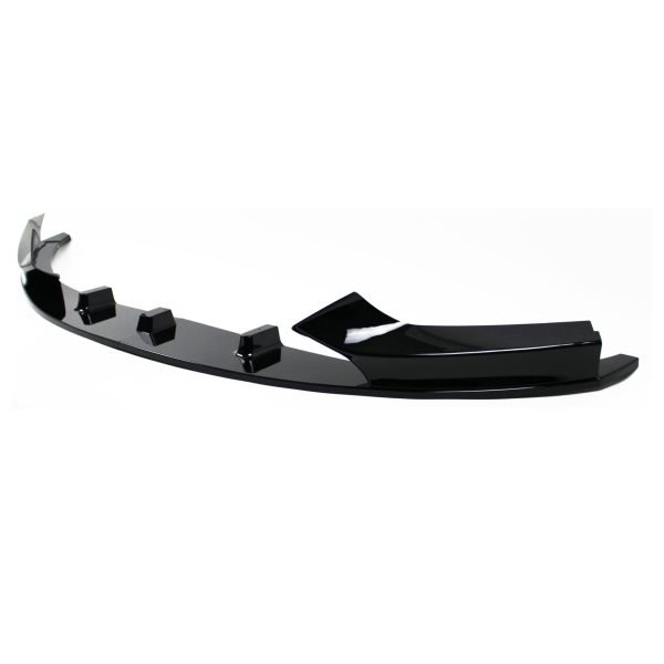 Front spoiler lip black glossy, 2 pcs. suitable for BMW 2 Series / F22 / F23, 2013-2020 - Slika 3