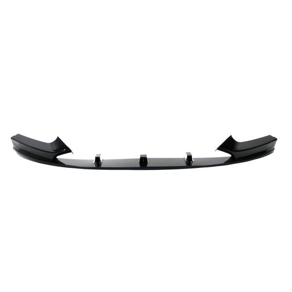 Front spoiler lip black glossy, 2 pcs. suitable for BMW 2 Series / F22 / F23, 2013-2020 - Slika 2