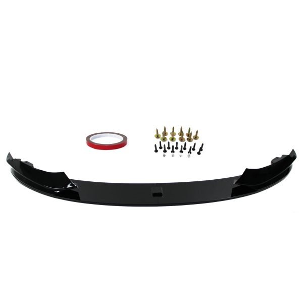 Front spoiler lip black glossy, 4 pcs suitable for BMW 4 Series F32/ F33/ F36, 2013-2021 - Slika 3
