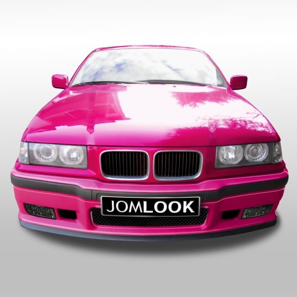Front bumper ins sports design with removeabel racing grid and spoiler suitable for BMW 3er E36 year 1990 - 1998 - Slika 4