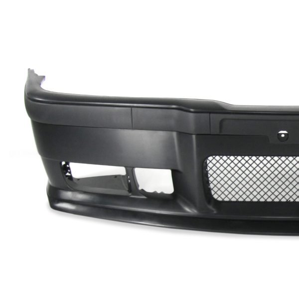 Front bumper ins sports design with removeabel racing grid and spoiler suitable for BMW 3er E36 year 1990 - 1998 - Slika 5