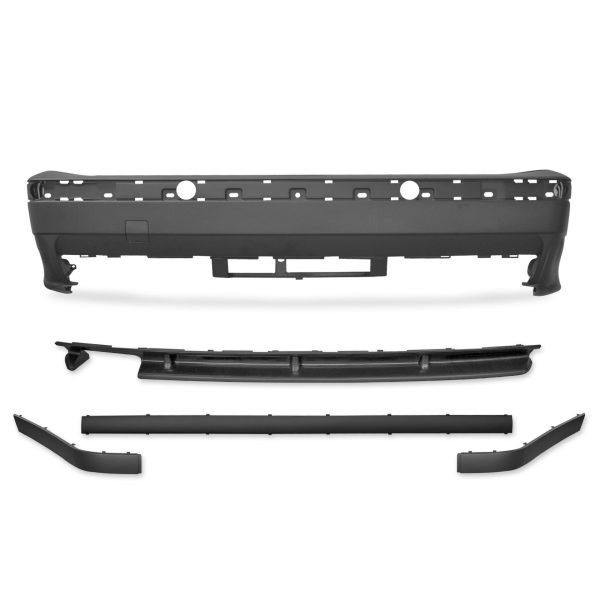 Rear bumper in sport design incl. spoiler suitable for BMW 3er E36 year 1990 - 1998