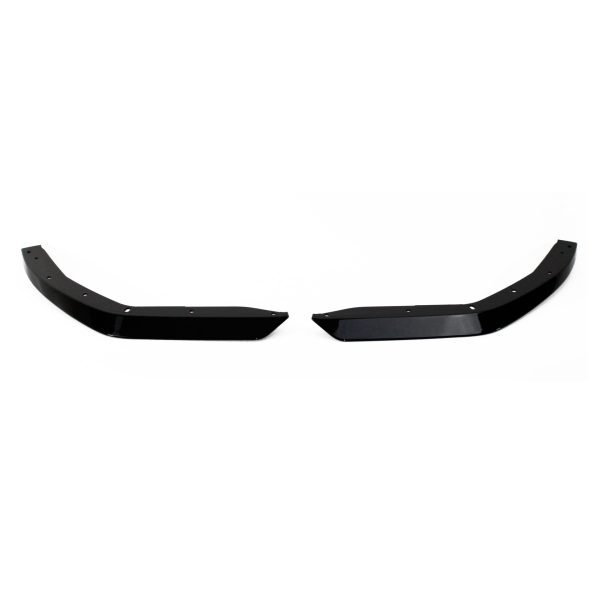 Sport Front Splitter Lip Flaps black glossy suitable for BMW 3 Series, G20, 2019- - Slika 2