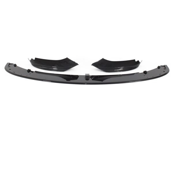 Front spoiler lip black glossy, 3 pcs suitable for BMW 4 Series F32/ F33/ F36, 2013-2021 - Slika 4