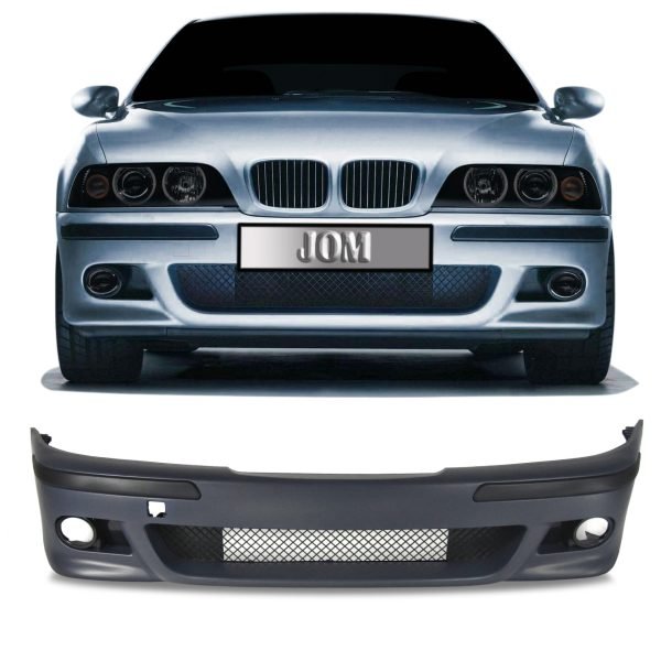 Front bumper incl. fog light cover and trims suitable for BMW 5er E39 year 1996 - 2003
