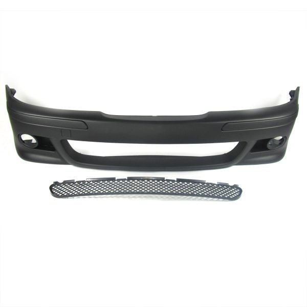 Front bumper incl. fog light cover and trims suitable for BMW 5er E39 year 1996 - 2003 - Slika 2