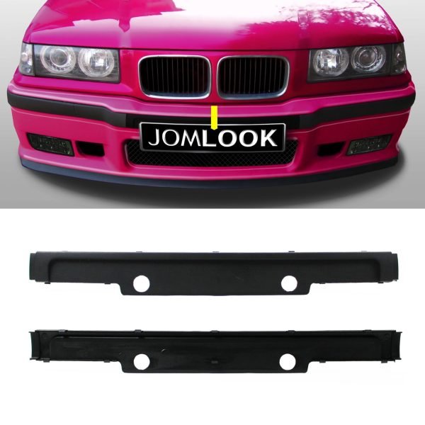 For BMW 3 Series E36 M3 Front Bumper Moldings Panels Trims Impact Rubber Strips suitable for BMW E36, 3 Series, Sedan/ Touring with M3 / M-Packet Frontbumper - Slika 2