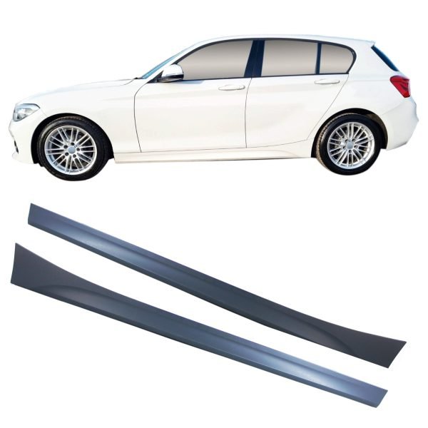 Body Kit in sports design incl. side skirts with PDC holes for exhaust on the left side suitable for BMW F20, 1 series, LCI, 5-doors, year 2015-2019 - Slika 3