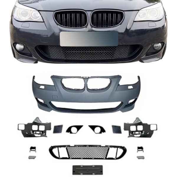Body Kit incl. side skirts without PDC holes, for exhaust box on the left side suitable for BMW E60 2003-2010 - Slika 2