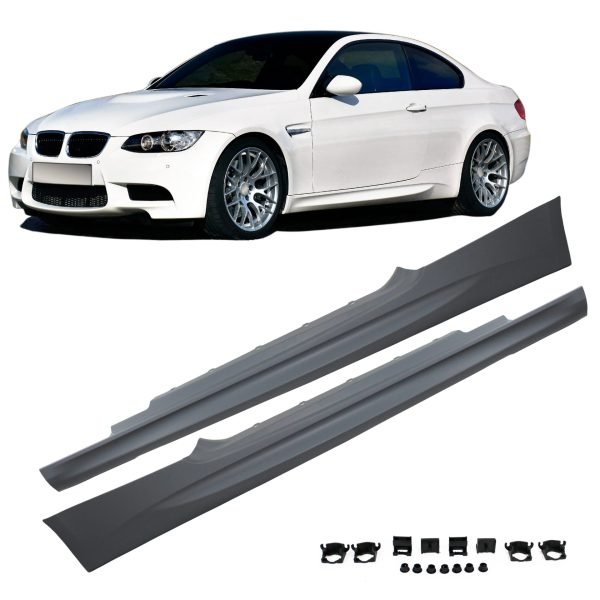 Body Kit incl. side skirts with PDC holes, for exhaust box on the left side and right side suitable for BMW E92/ E93, 3 series, year 2006-2010 - Slika 4