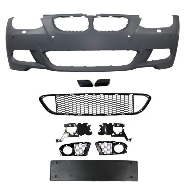 Body Kit incl. side skirts with PDC holes, for exhaust box on the left side and right side suitable for BMW E92/ E93, 3 series, year 2006-2010 - Slika 2