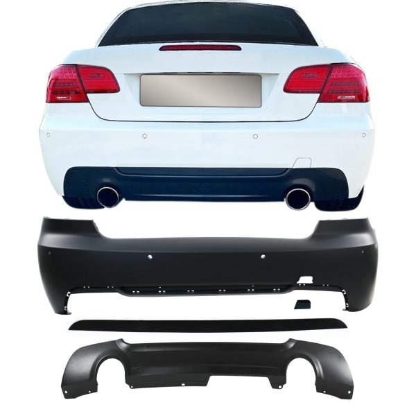 Body Kit incl. side skirts with PDC holes, for exhaust box on the left side and right side, for the HCS you use the orininal covers suitable for BMW 3 series E92/ E93 LCI, year 2010-2014 - Slika 3