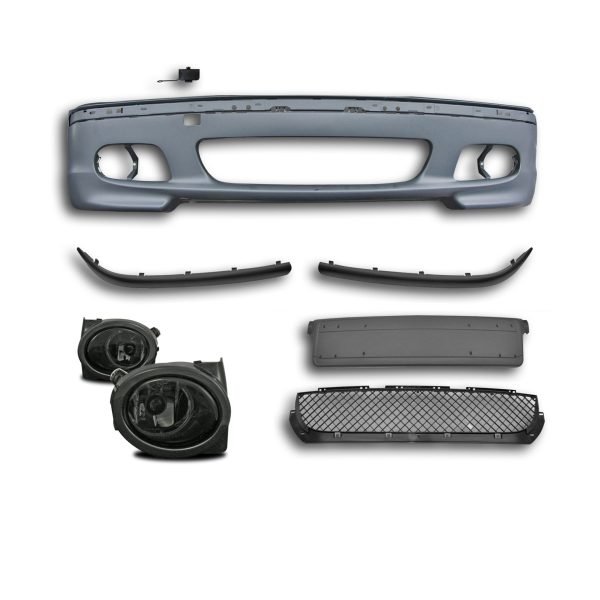 Bumper incl. Foglights smoke suitable for E46 Limo Touring not fit for M3 Model - Slika 2