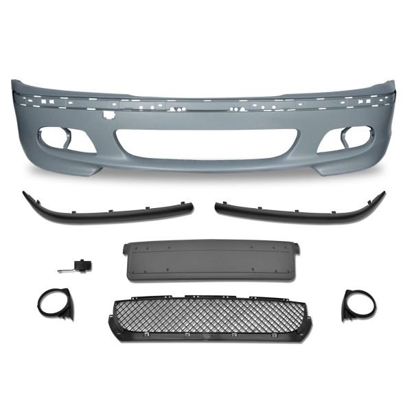 Bumper incl. Foglights clear suitable for E46 Limo Coupe Cabrio not fit for M3 Model - Slika 3