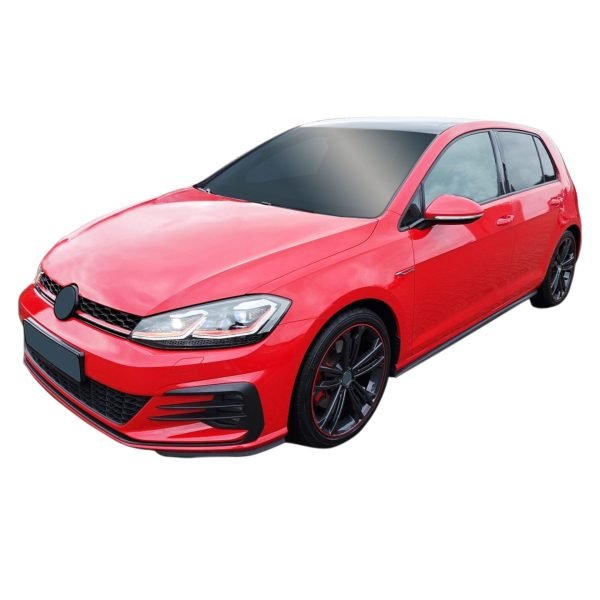 Front bumper incl. grille and fog light with PDC and HCS holes suitable for VW Golf MK7, year 08/12-2017 - Slika 2