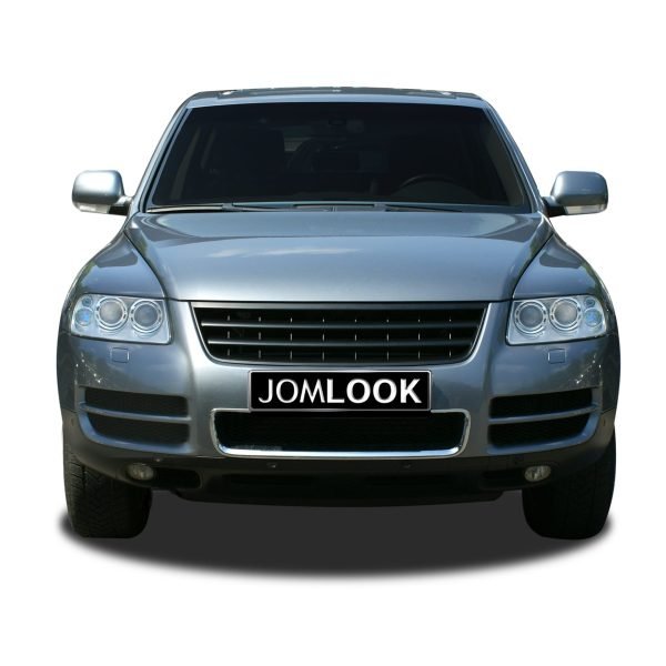 Front Grille badgeless, black suitable for VW Touareg (7L) year 2002 - 2006 (before Facelift)
