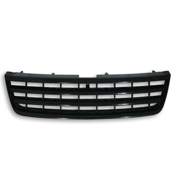 Front Grille badgeless, black suitable for VW Touareg (7L) year 2002 - 2006 (before Facelift) - Slika 2