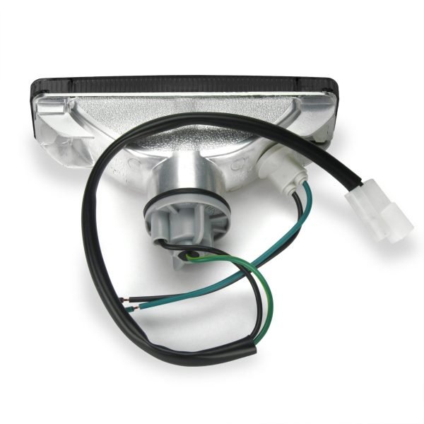 Front indicators, built-in position light, clear/black suitable for VW Golf 2 (19E, 1G1) year 09.1989-12.1992 - Slika 3