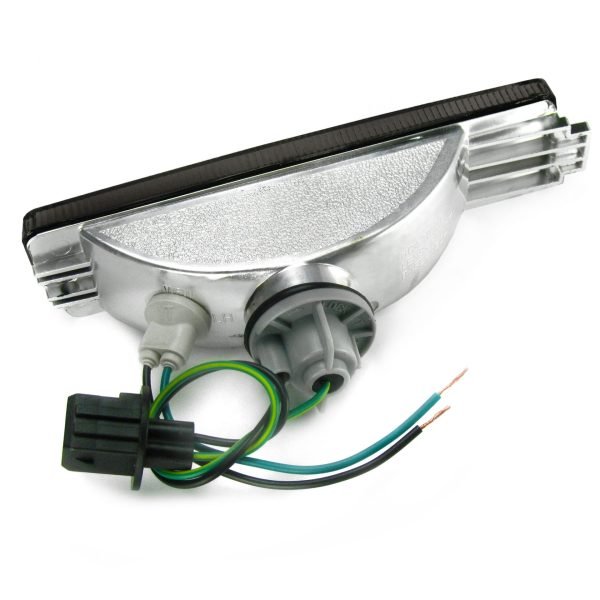 Front indicators, built-in position light, clear/black suitable for VW Golf 2 (19E, 1G1) year 09.1989-12.1992 - Slika 4