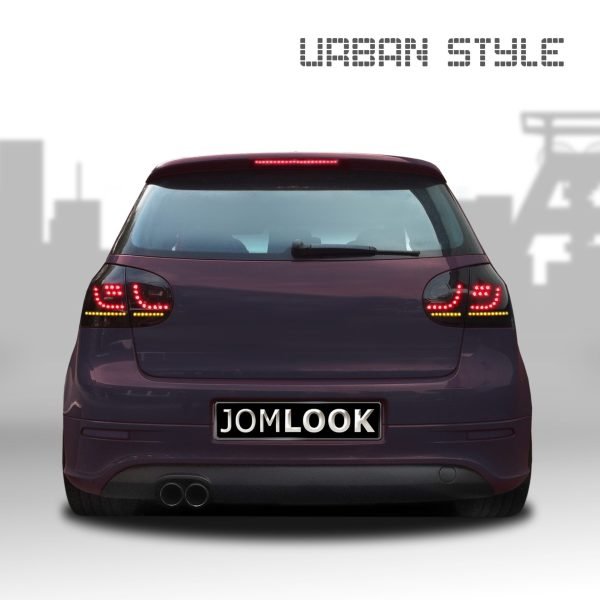 LED rear lights New Design black suitable for VW Golf 5 year 03-08 - Slika 2