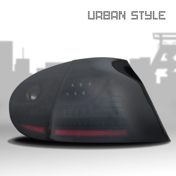 LED rear lights New Design black suitable for VW Golf 5 year 03-08 - Slika 5