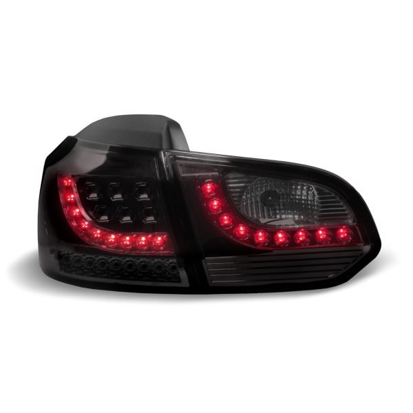 New Design LED rear lights black suitable for VW Golf 6 year 08-12 - Slika 5