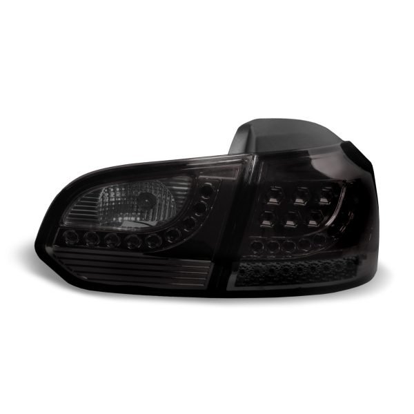 New Design LED rear lights black suitable for VW Golf 6 year 08-12 - Slika 4