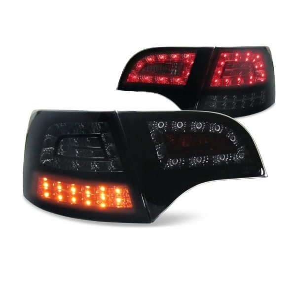 New Design LED rear lighsts black suitable for Audi A4 Avant B7 year 04-08 - Slika 2
