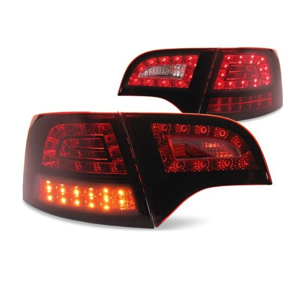 New Design LED rear lights dark red suitable for Audi A4 Avant B7 year 04-08 - Slika 3