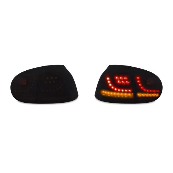 New Design LED rear lights black with dynamic indicator suitable for VW Golf 5 year 03 - 08