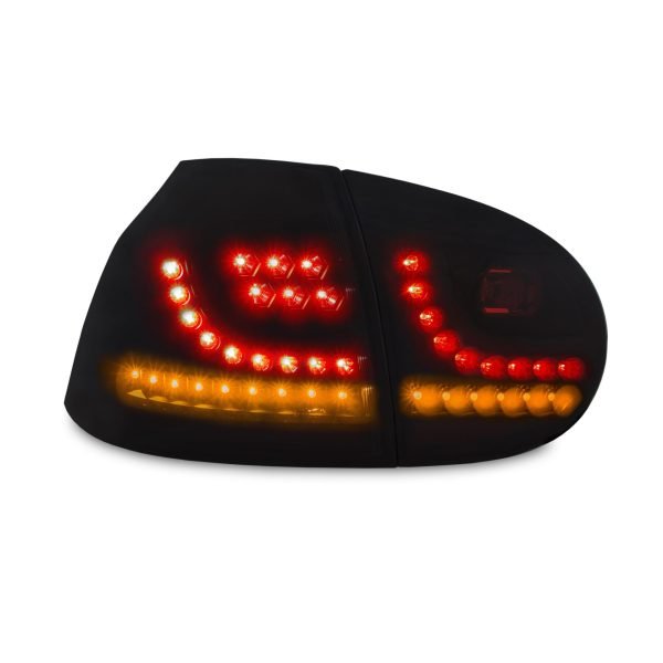 New Design LED rear lights black with dynamic indicator suitable for VW Golf 5 year 03 - 08 - Slika 8