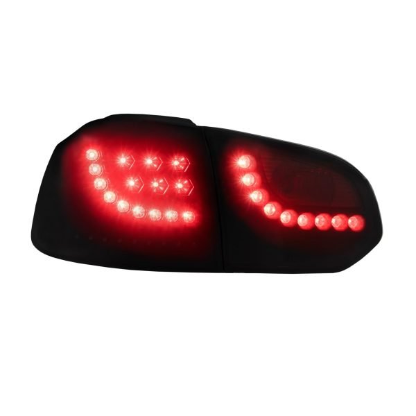 New Design LED rear lights black with dynamic indicator suitable for VW Golf 6 year 08-12 - Slika 4