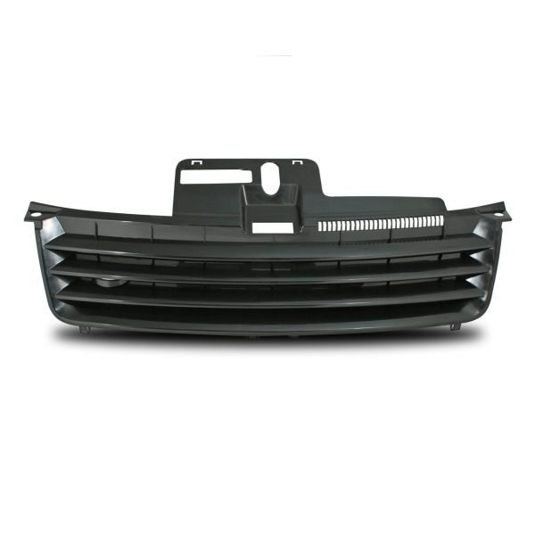 Front Grille badgeless, black suitable for VW Polo 9N3 year 2005 - 2009