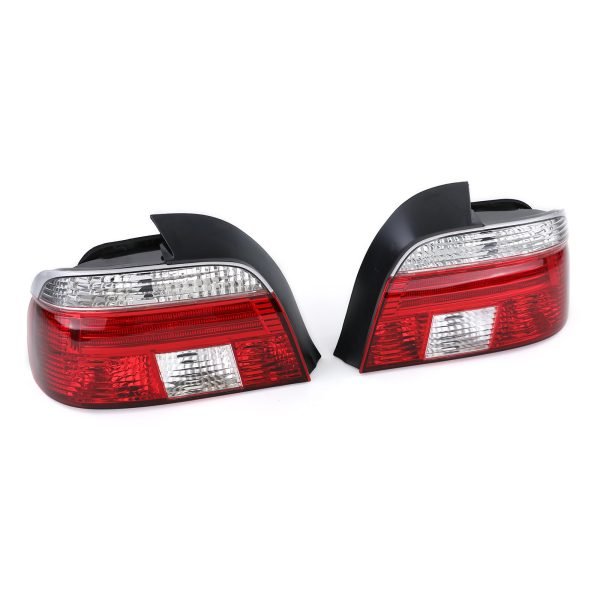 Clear glass red white crystal tail lights for BMW 5 SERIES E39 - Slika 4