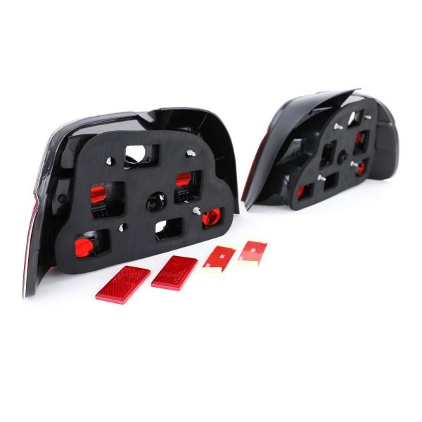 Clear glass red white crystal tail lights for BMW 5 SERIES E39 - Slika 5