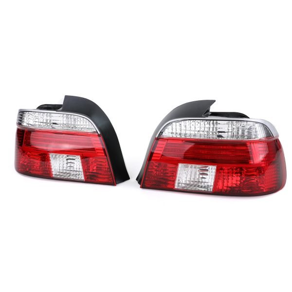Clear glass red white crystal tail lights for BMW 5 SERIES E39 - Slika 6