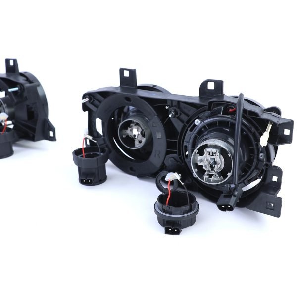 Black smoke headlight pair for BMW 5 SERIES E34 and 7 SERIES E32 - Slika 8